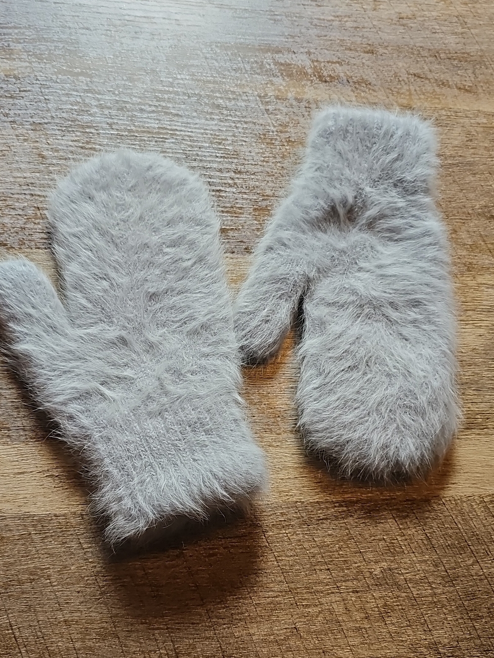 Cozy Fuzzy Mittens